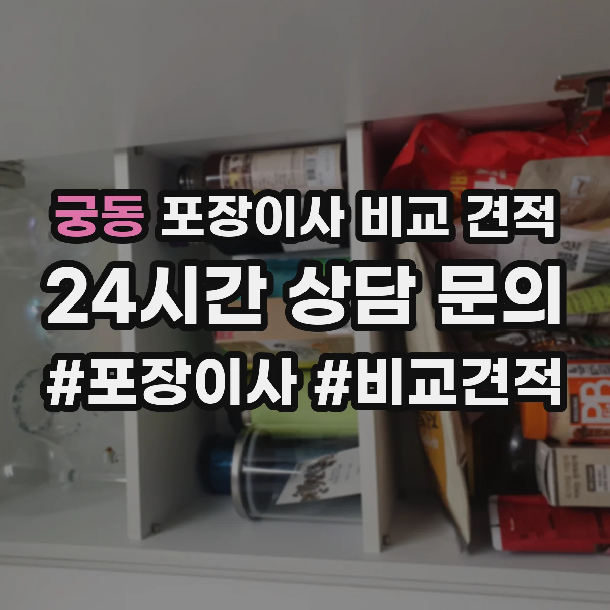 궁동 포장이사 비교 견적