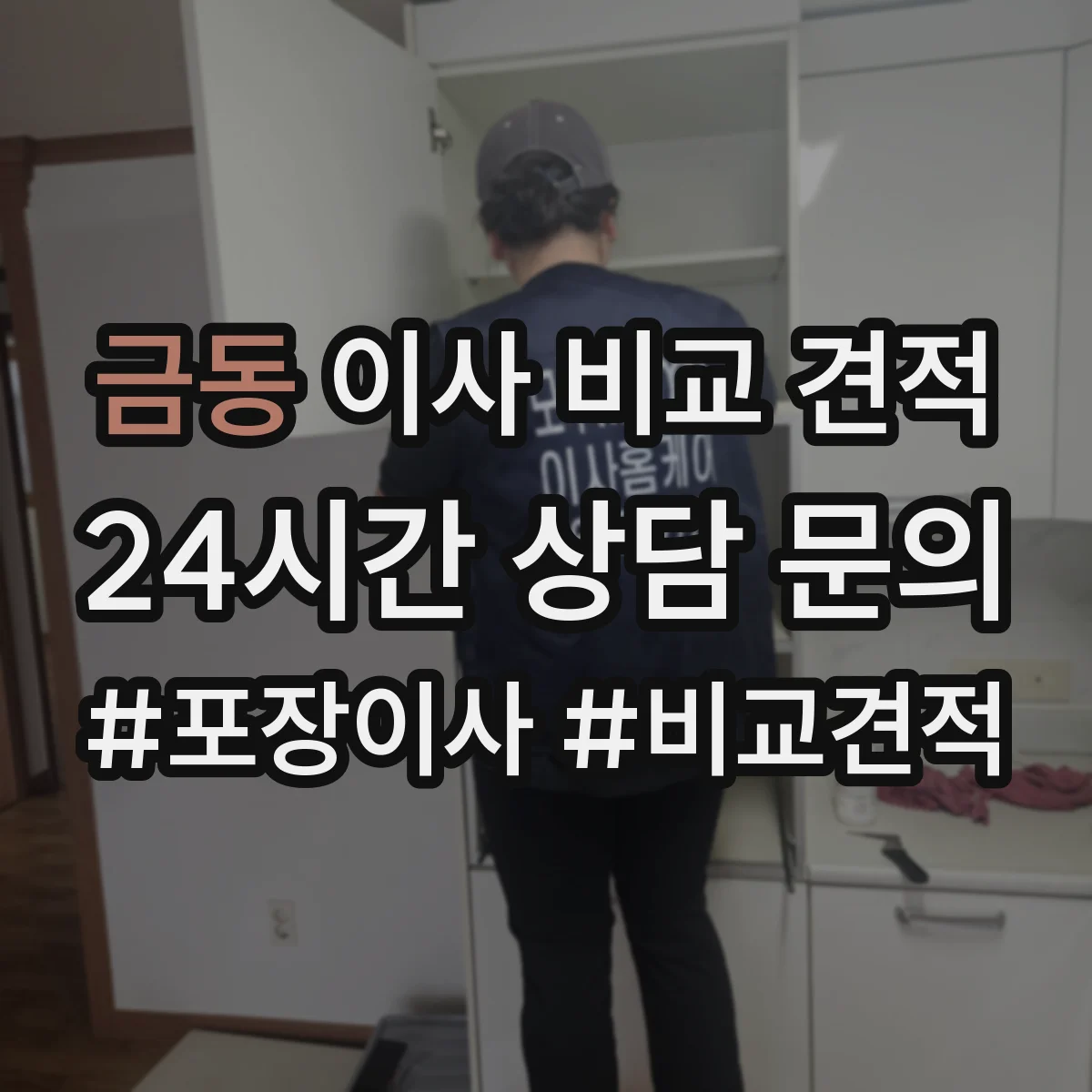 금동 이사 비교 견적