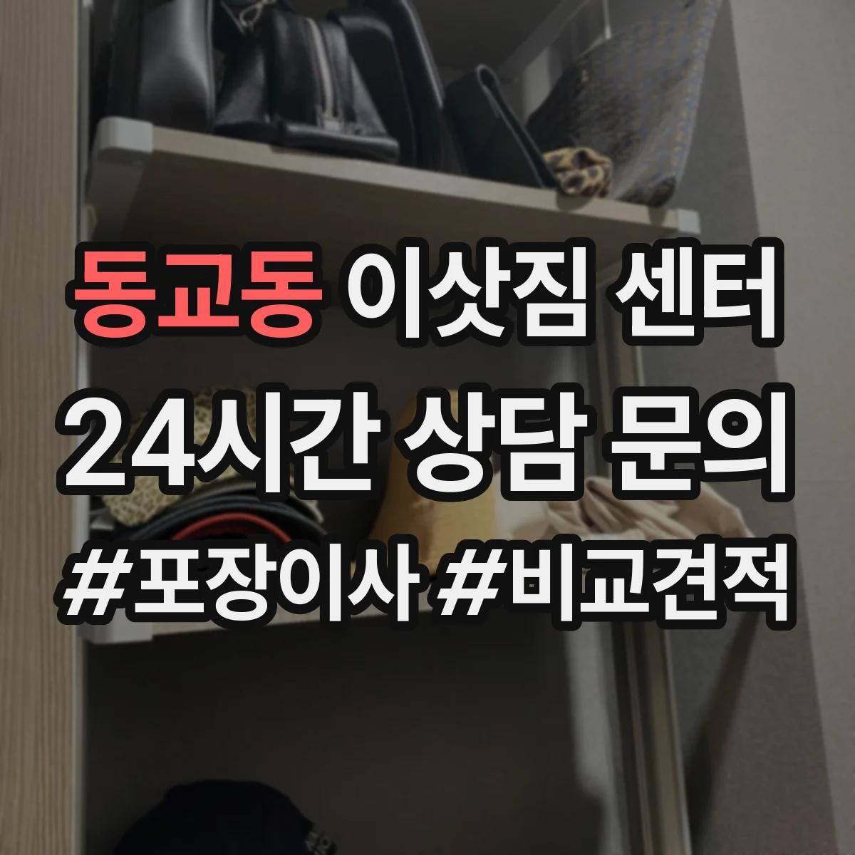동교동 이삿짐 센터