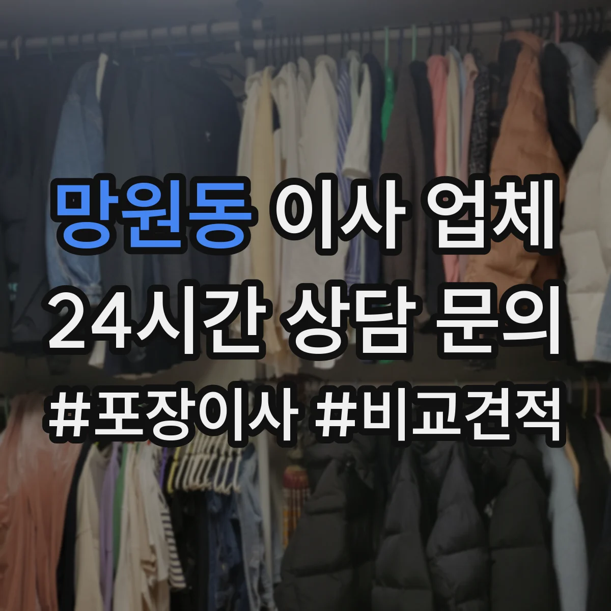 망원동 이사 업체