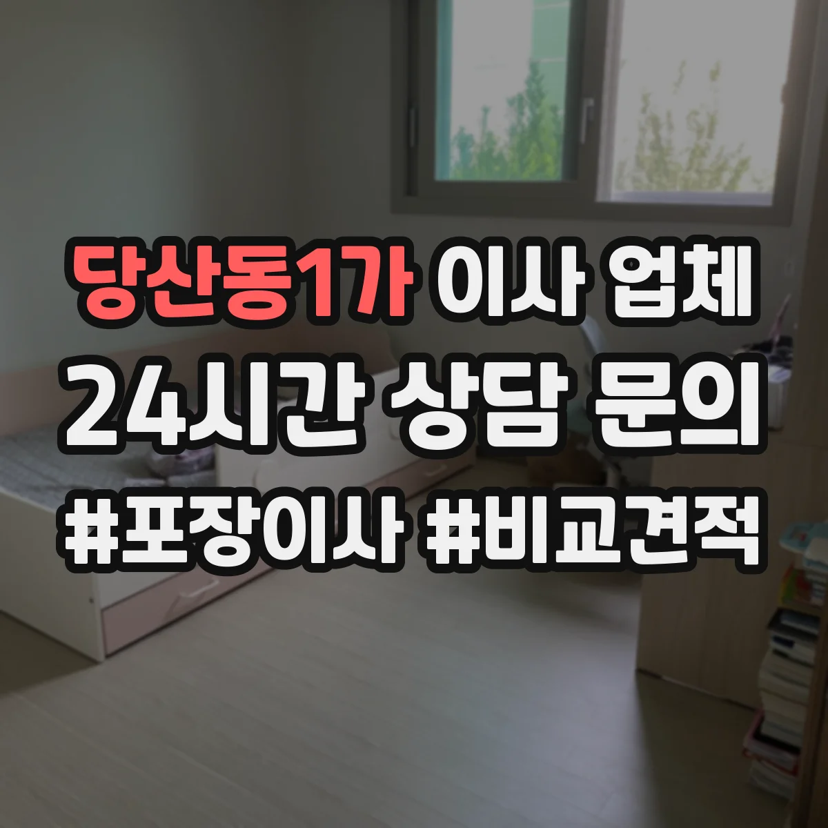 당산동1가 이사 업체