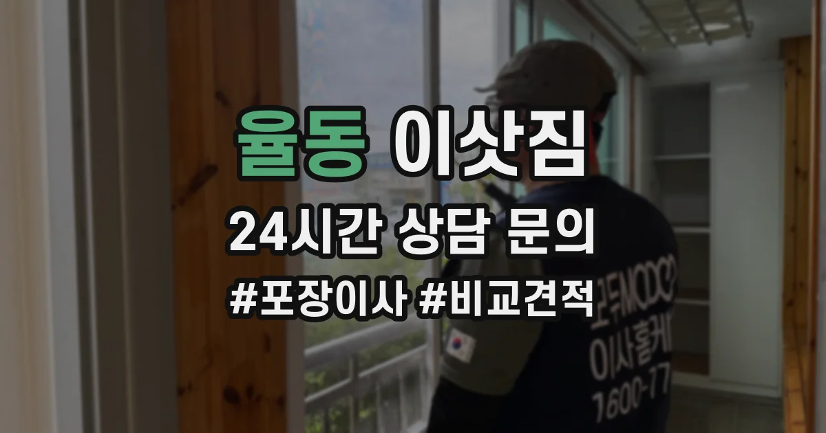 율동 이삿짐
