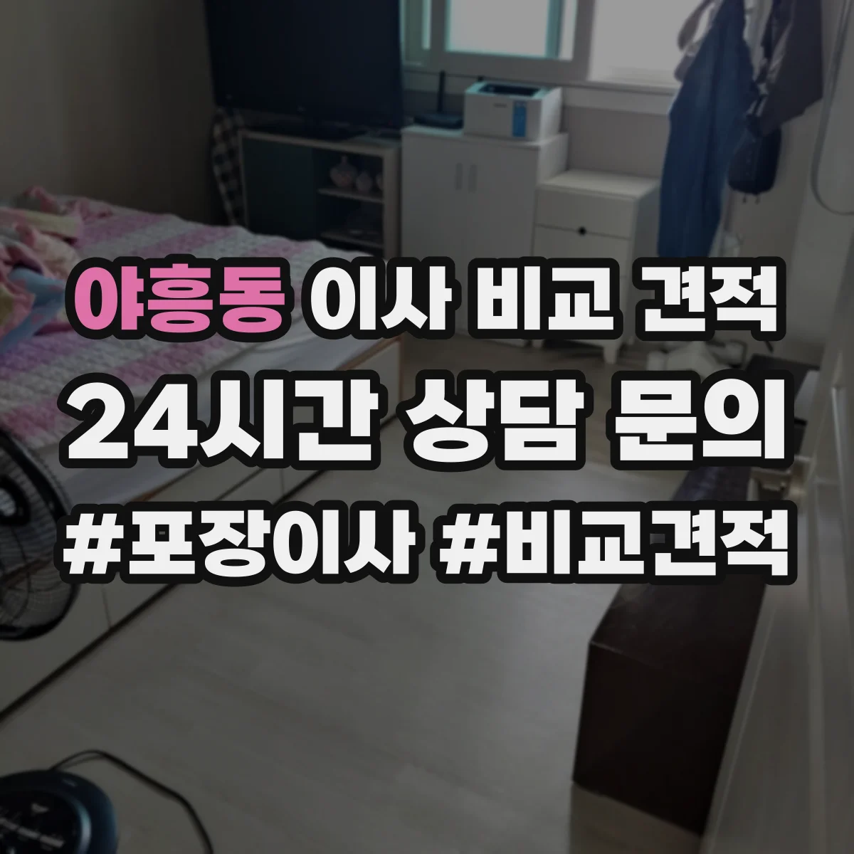 야흥동 이사 비교 견적