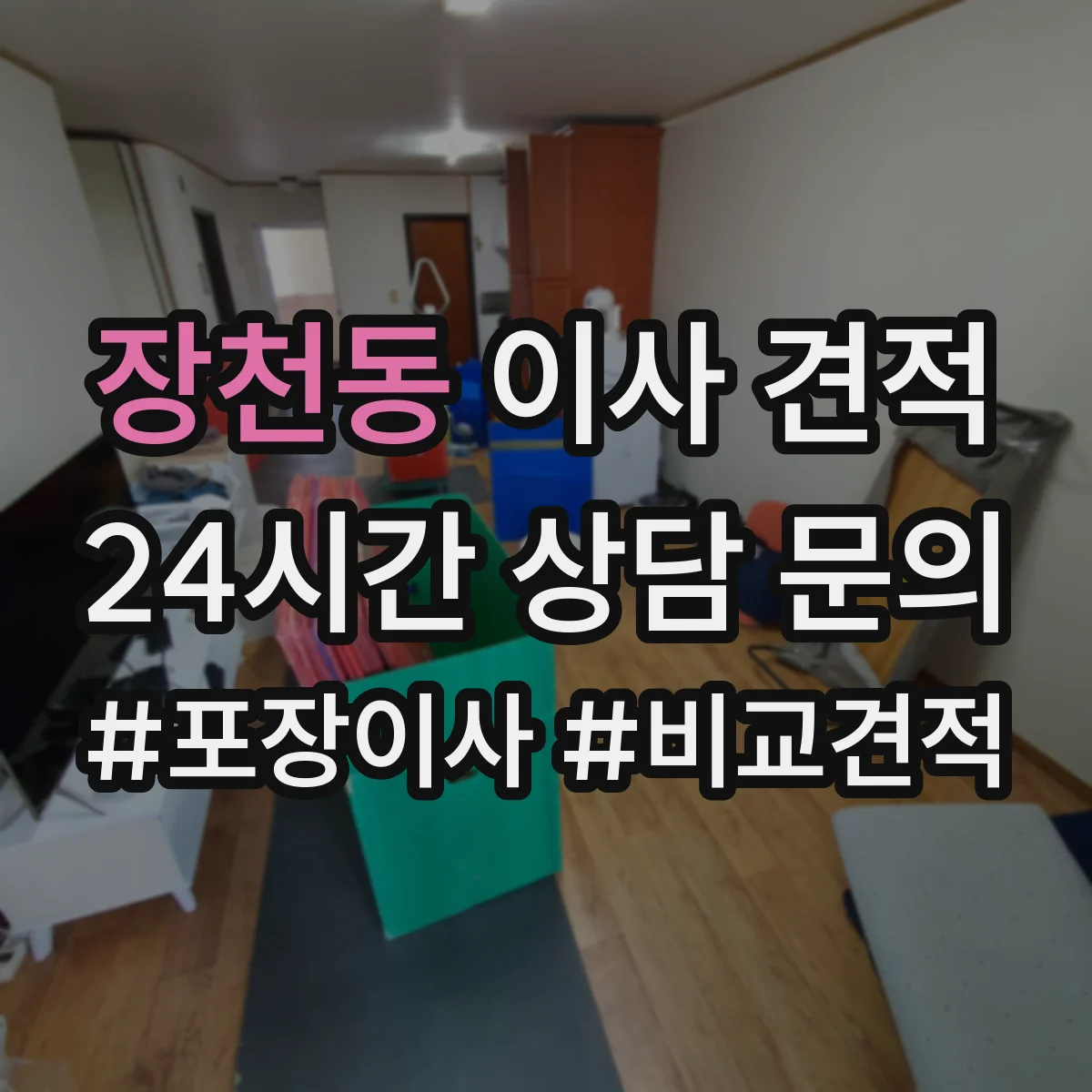 장천동 이사 견적