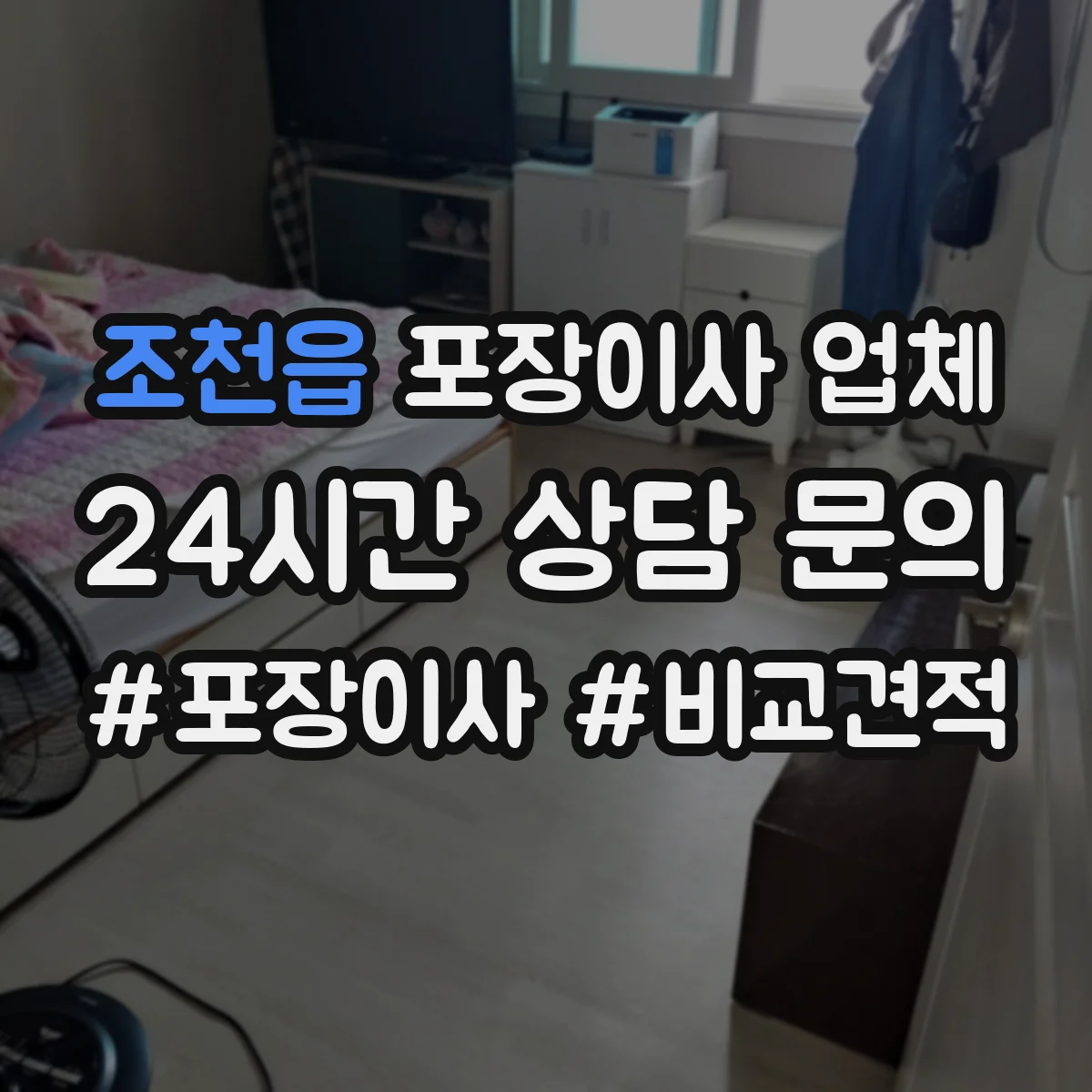 조천읍 포장이사 업체