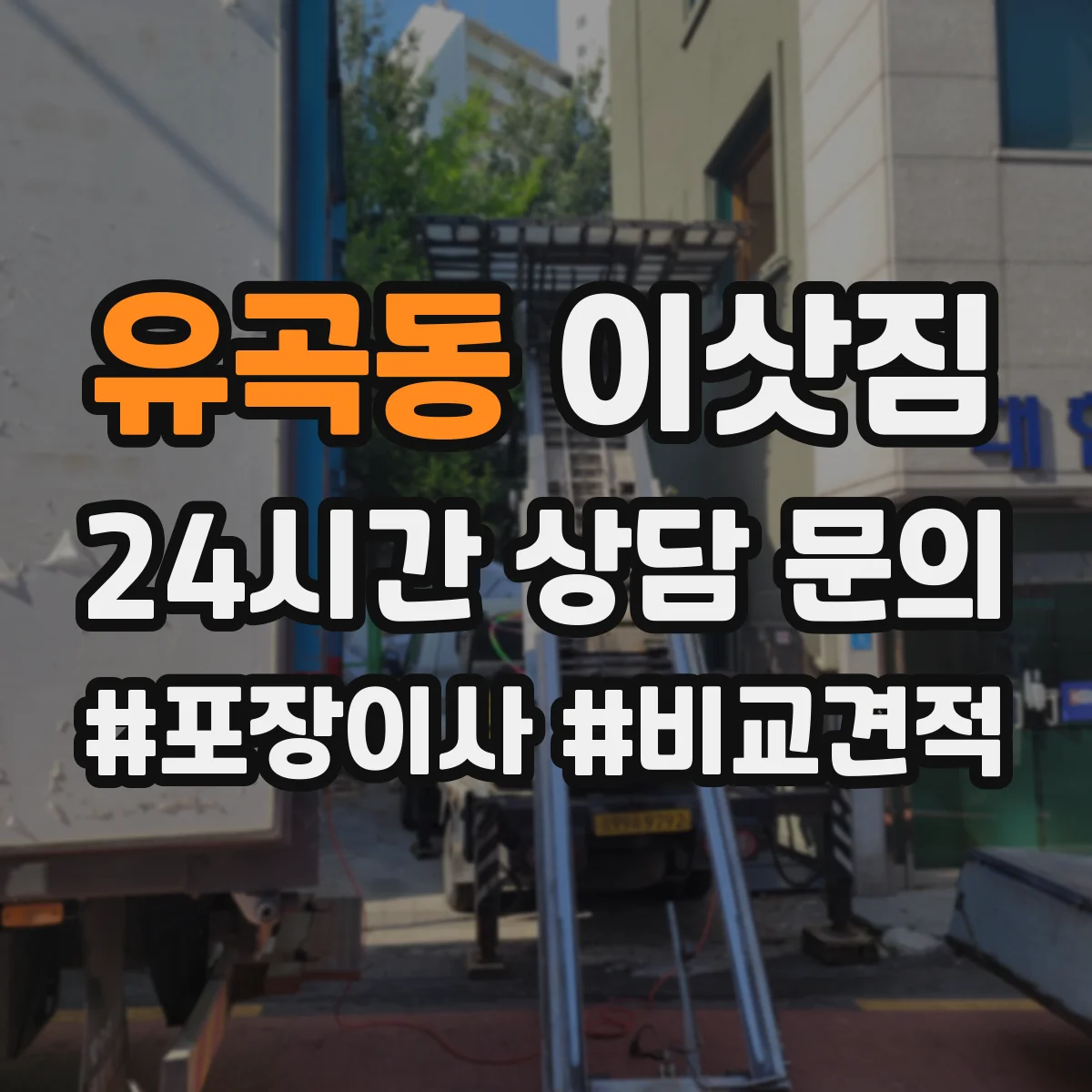 유곡동 이삿짐