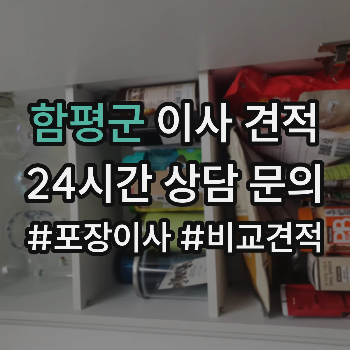 함평군 이사 견적