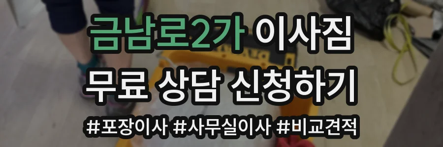 금남로2가 이사짐