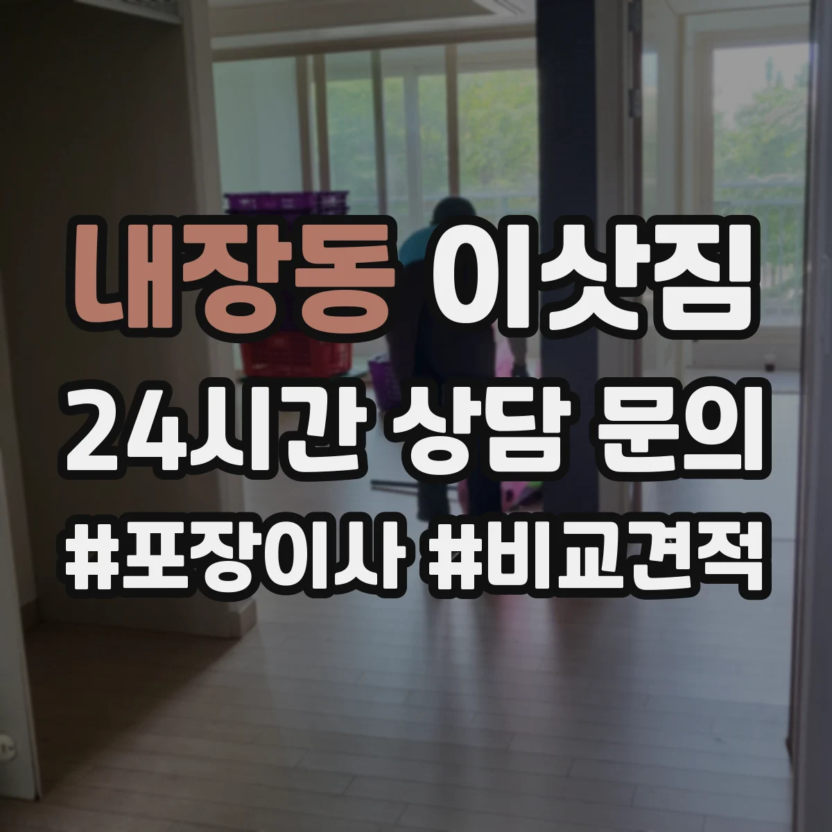 내장동 이삿짐
