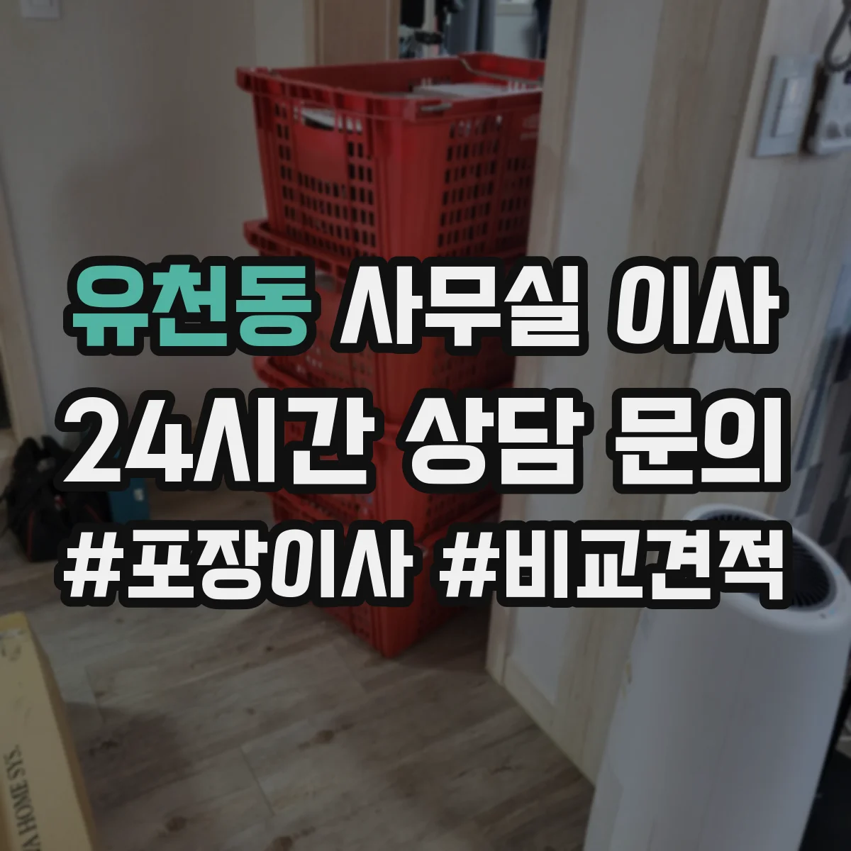 유천동 사무실 이사