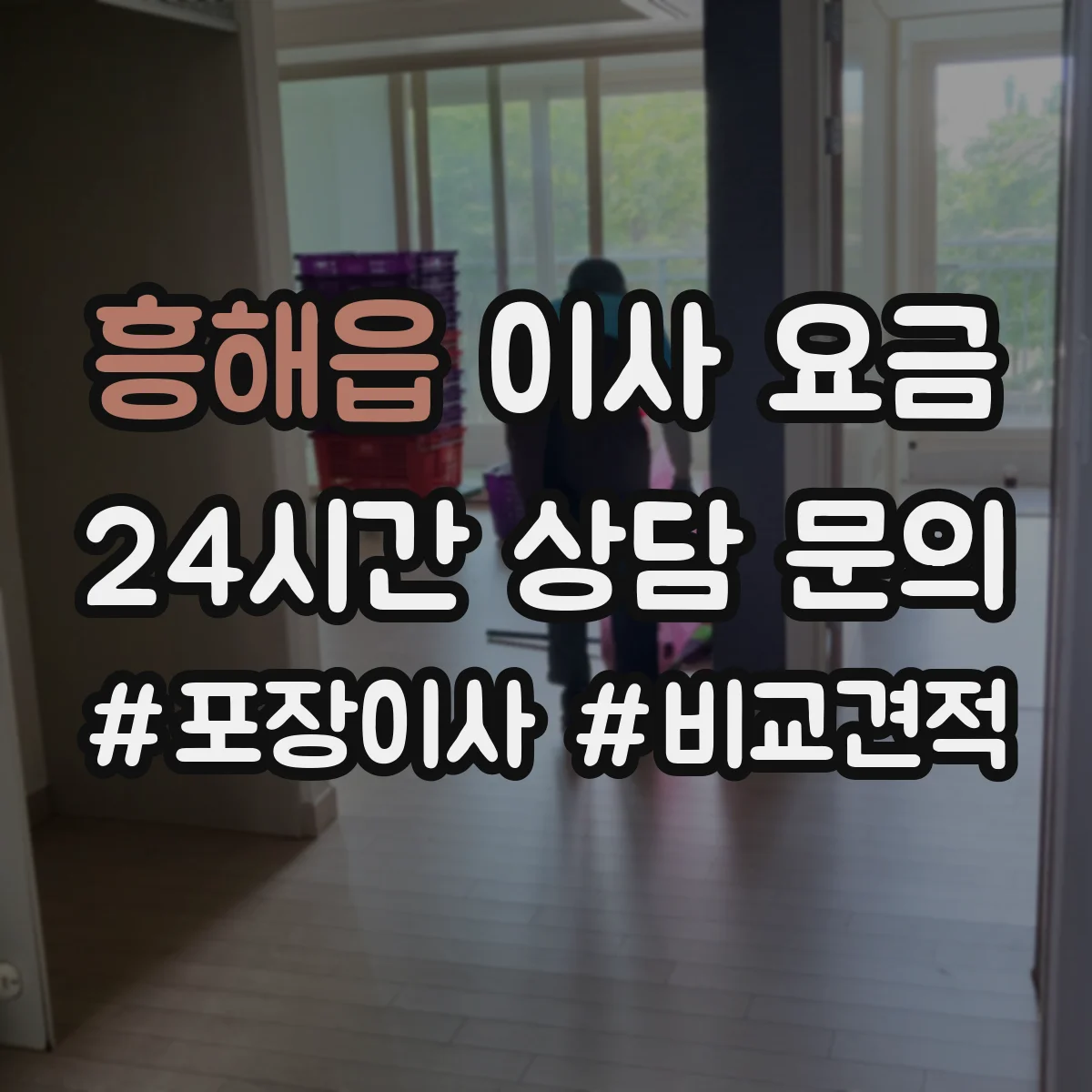 흥해읍 이사 요금