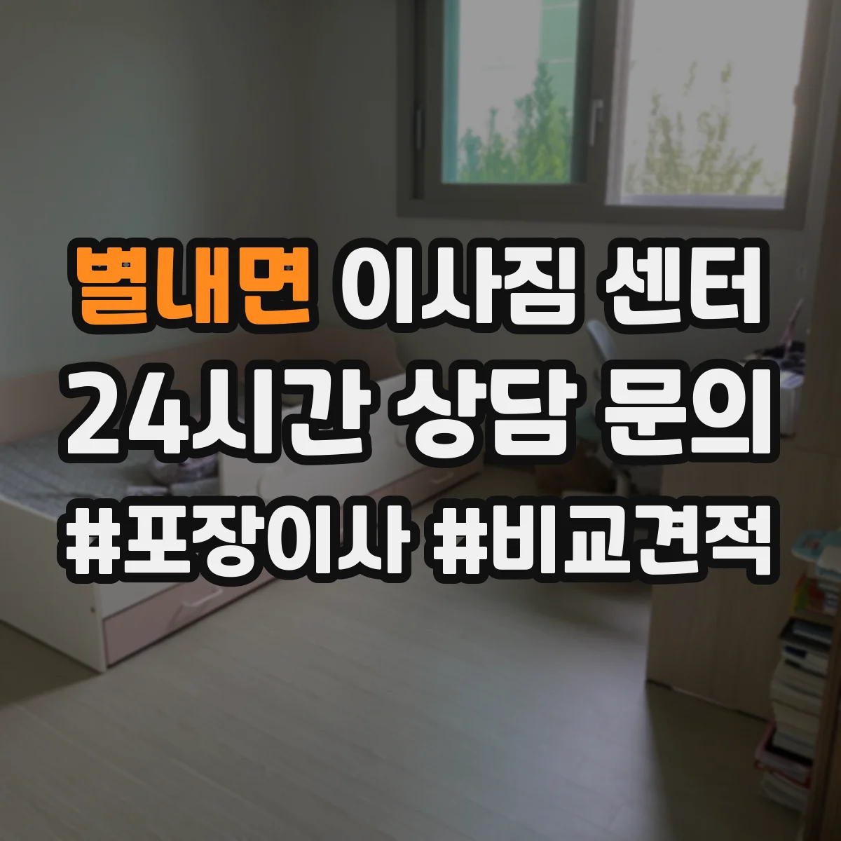 별내면 이사짐 센터