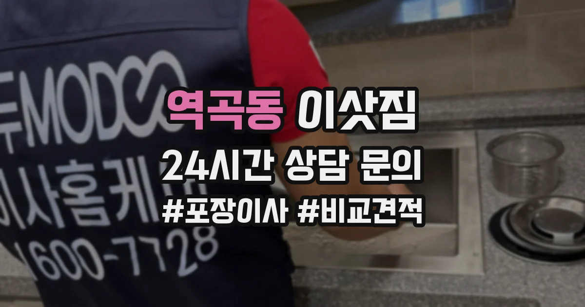 역곡동 이삿짐