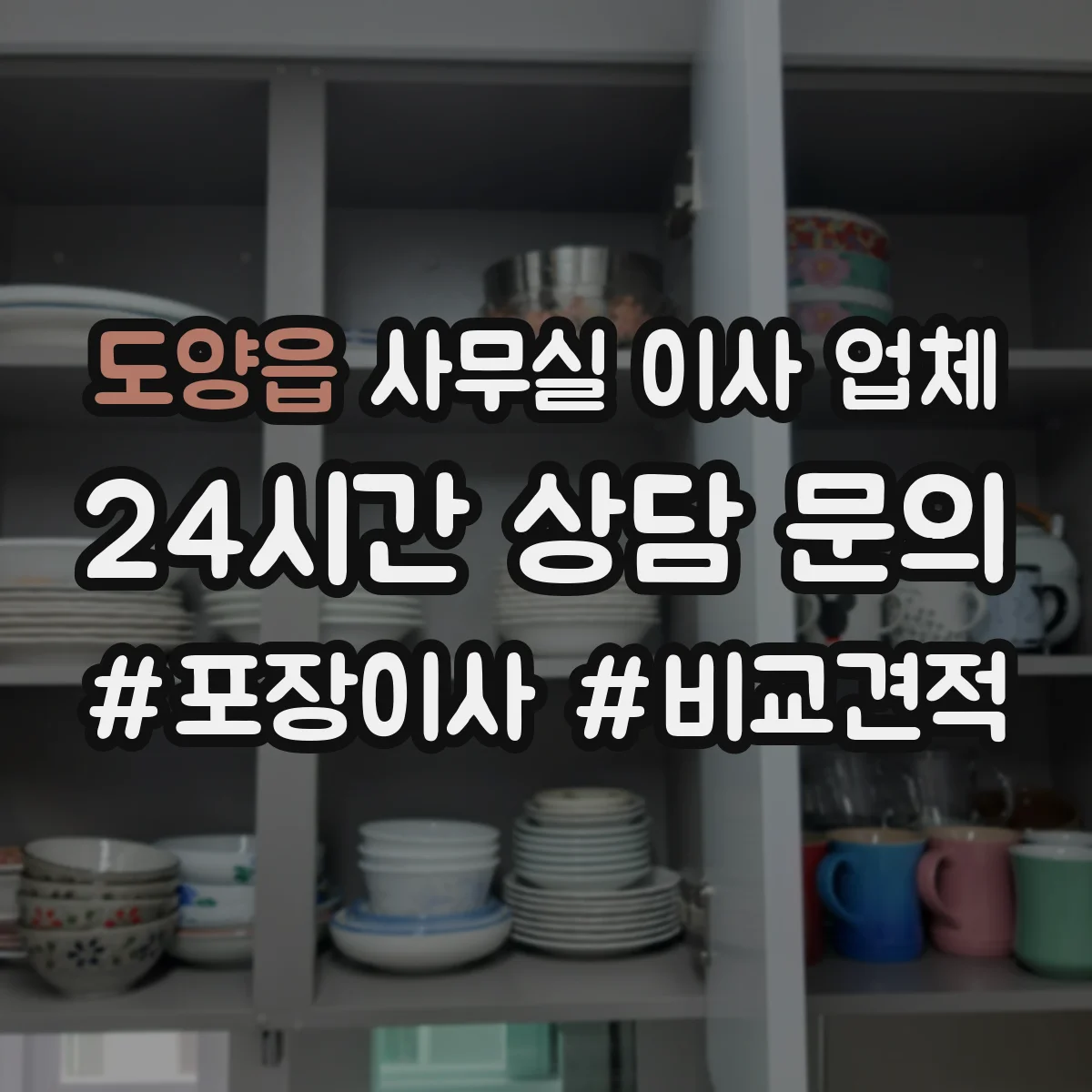 도양읍 사무실 이사 업체