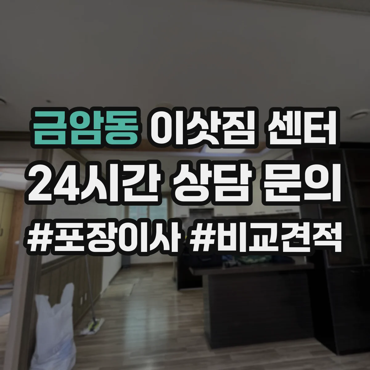 금암동 이삿짐 센터