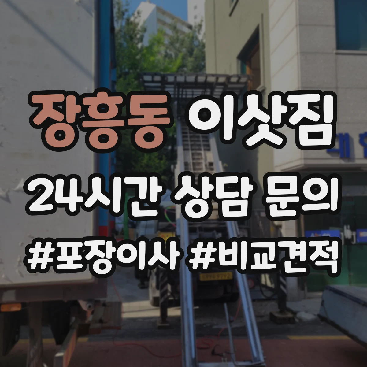 장흥동 이삿짐