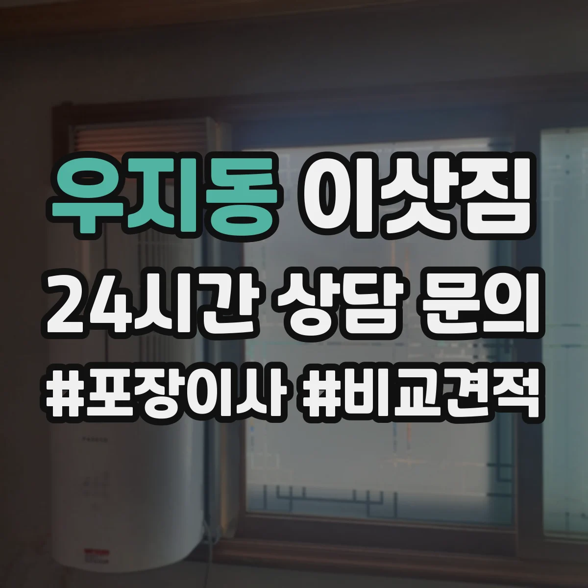 우지동 이삿짐