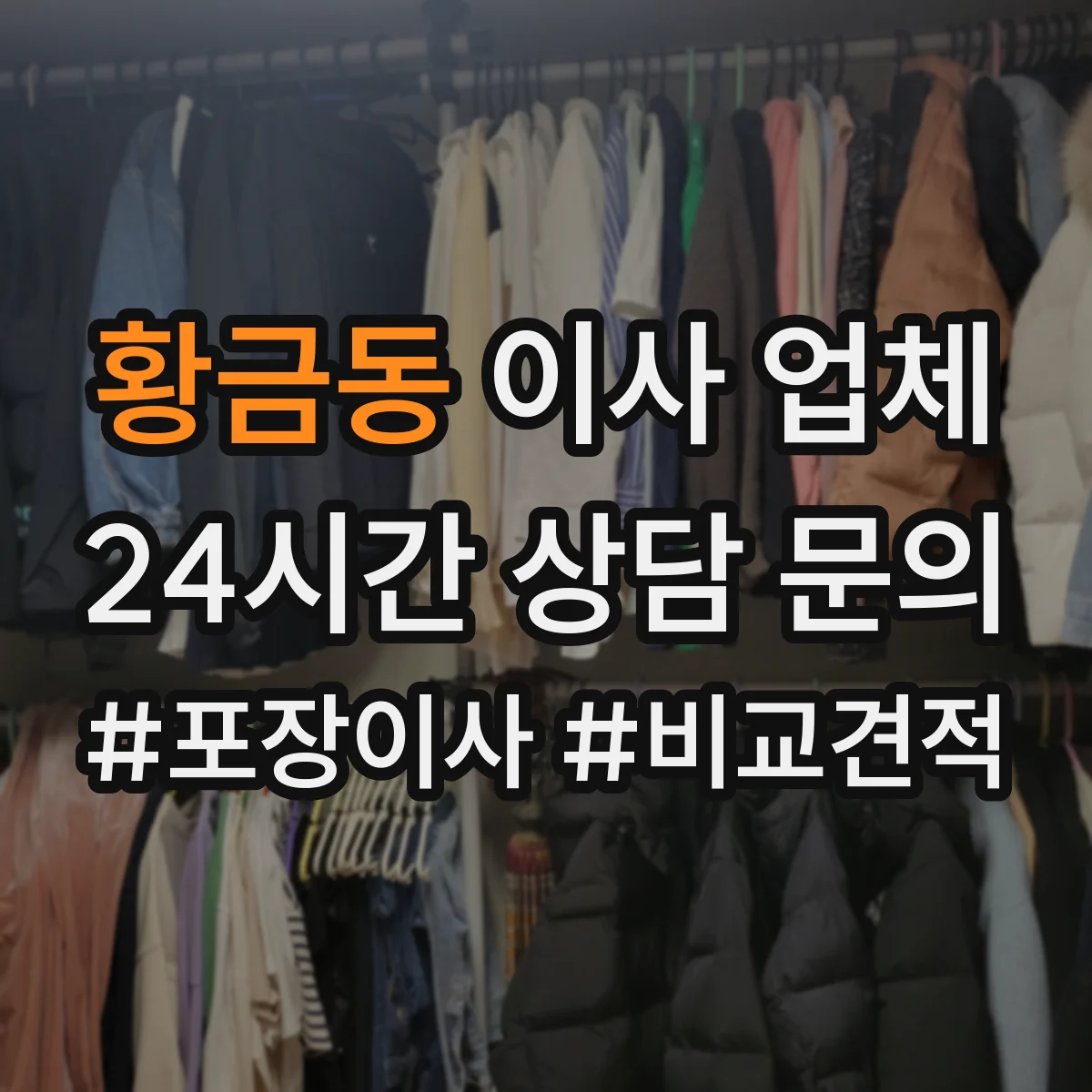 황금동 이사 업체