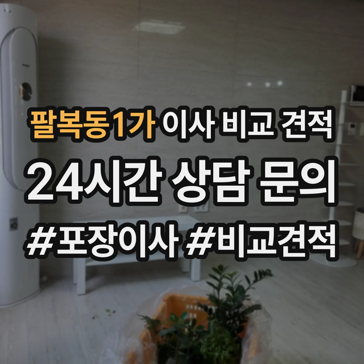 팔복동1가 이사 비교 견적