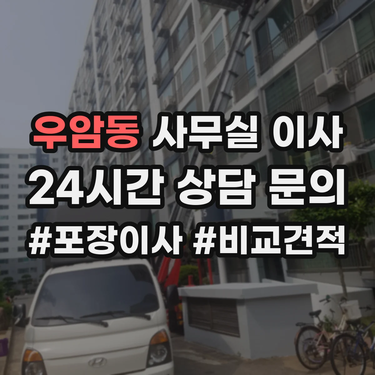 우암동 사무실 이사