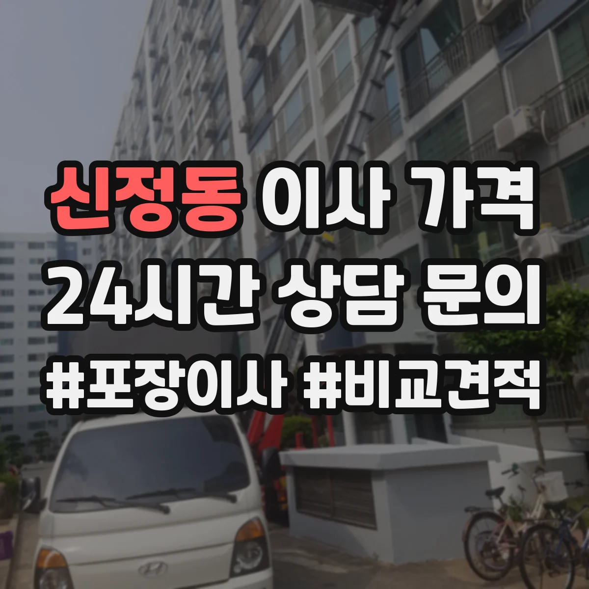 신정동 이사 가격