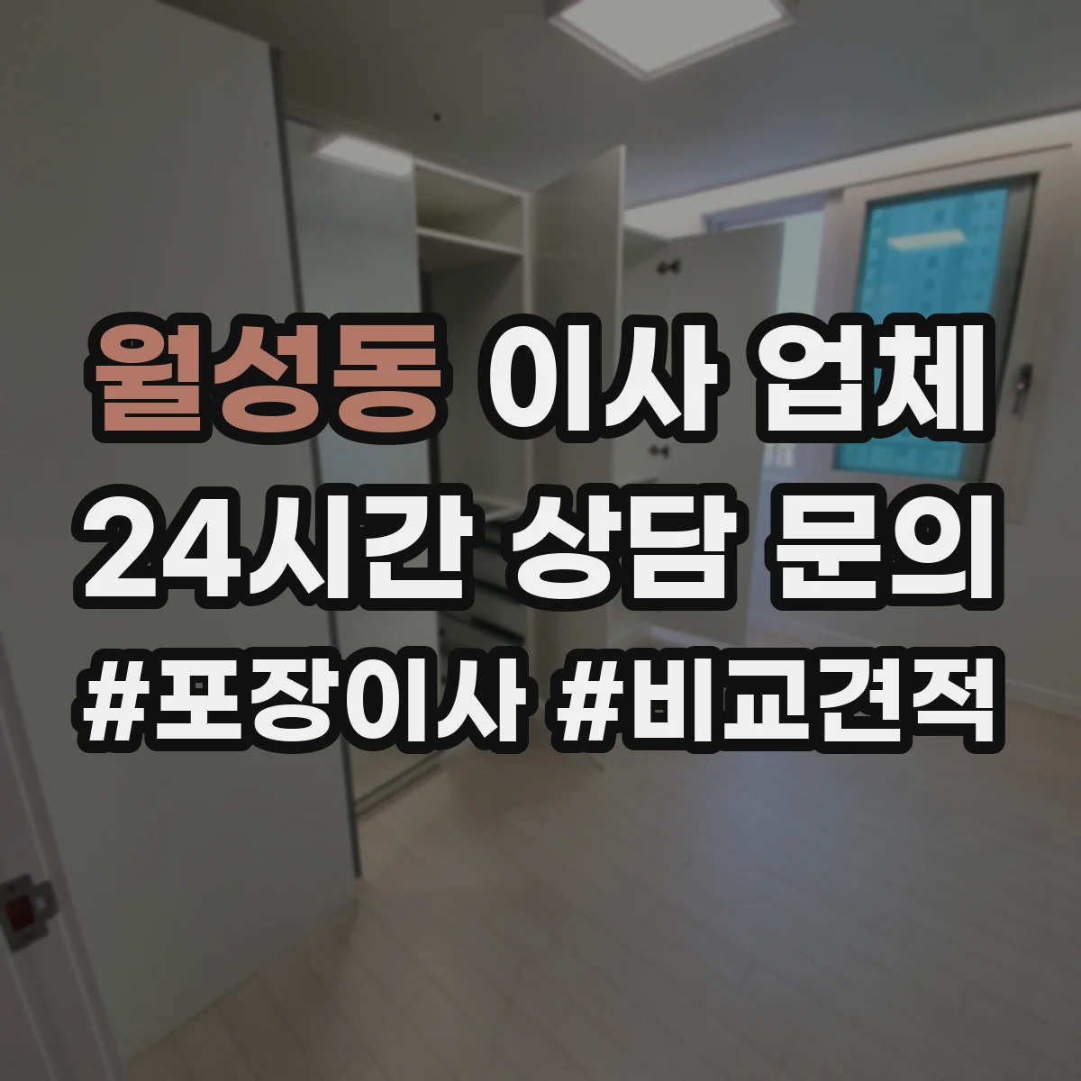 월성동 이사 업체