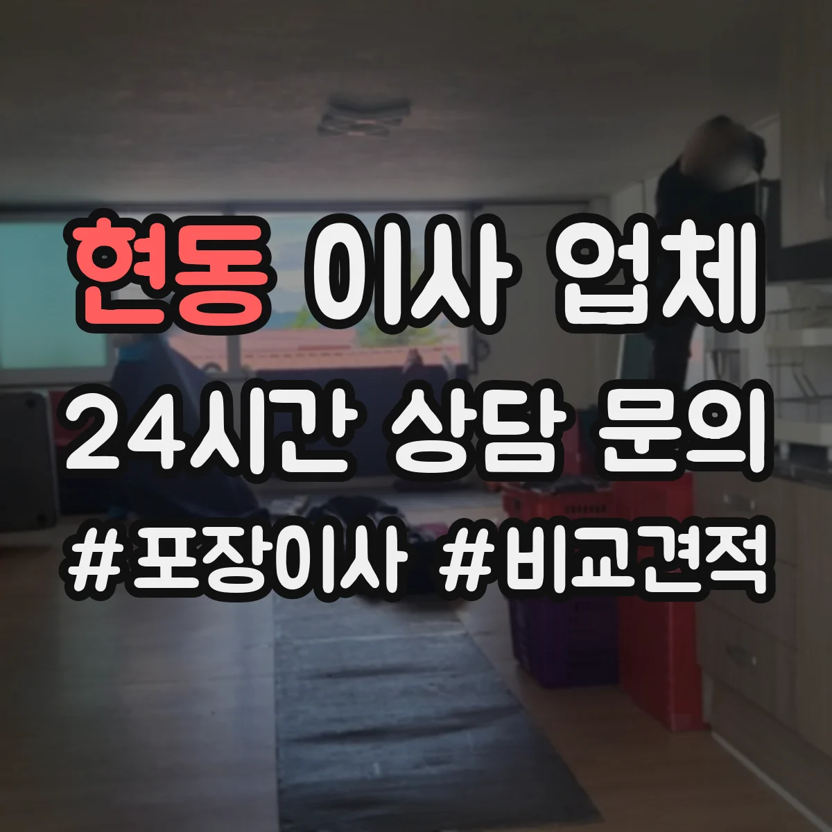 현동 이사 업체