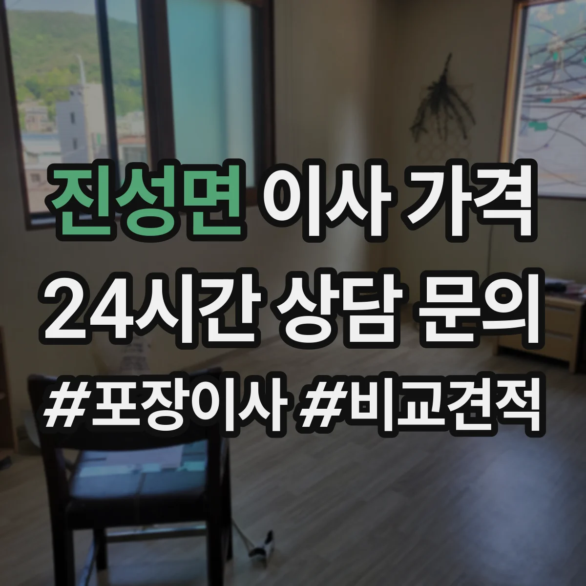 진성면 이사 가격