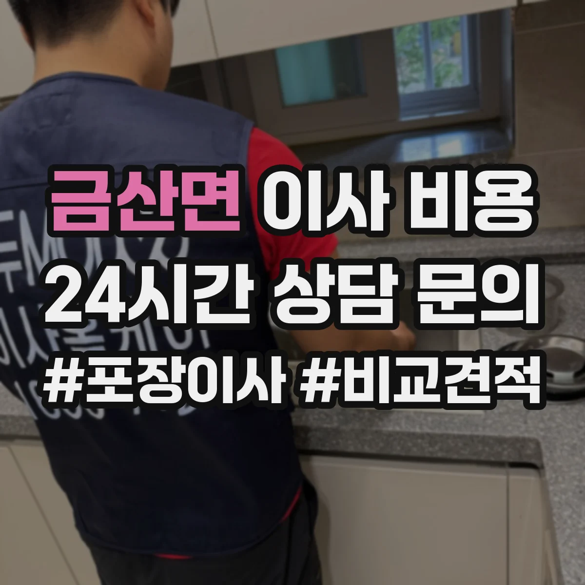 금산면 이사 비용