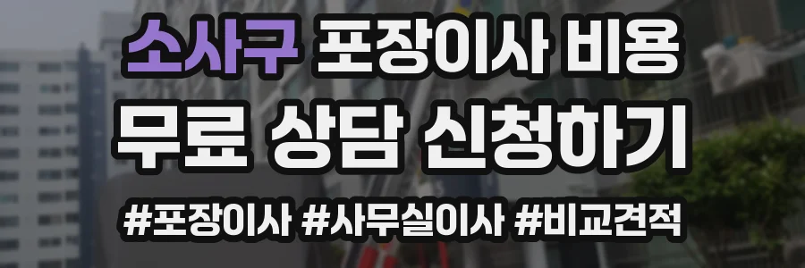 소사구 포장이사 비용