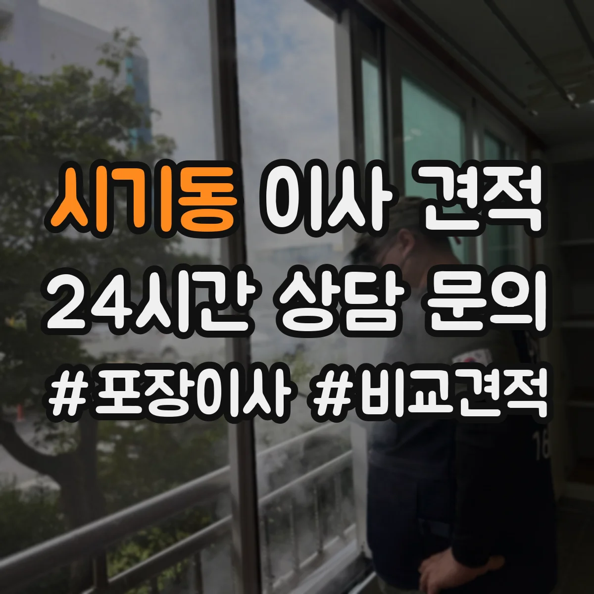 시기동 이사 견적