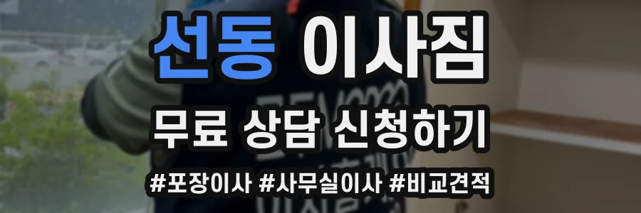 선동 이사짐