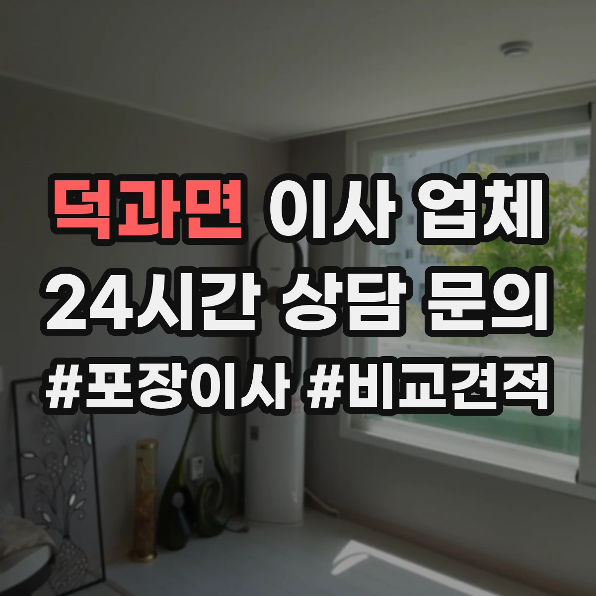 덕과면 이사 업체