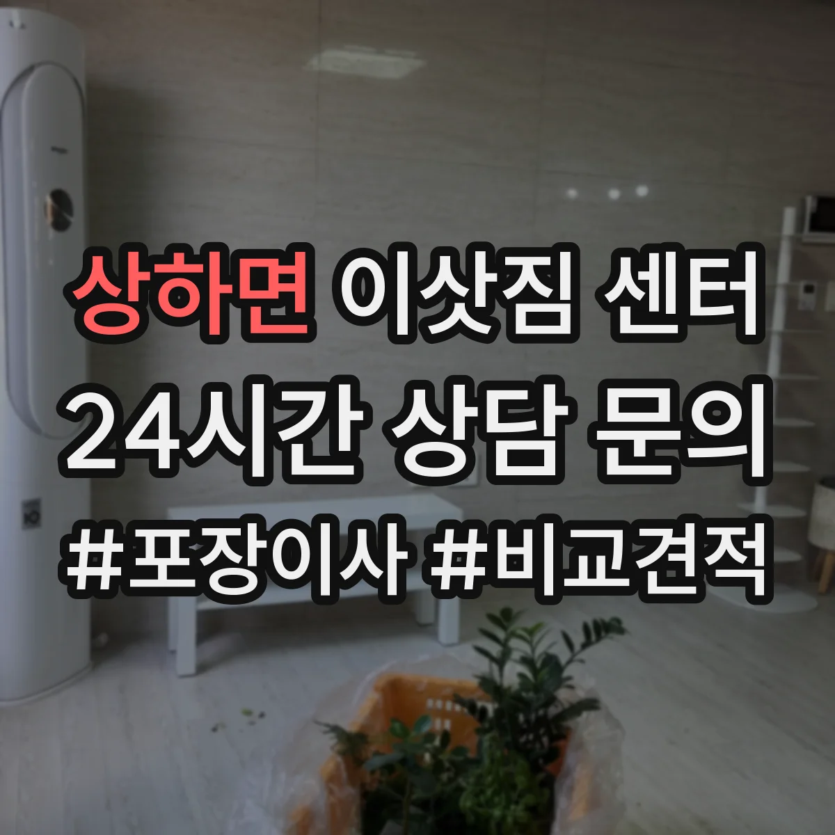상하면 이삿짐 센터