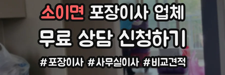 소이면 포장이사 업체