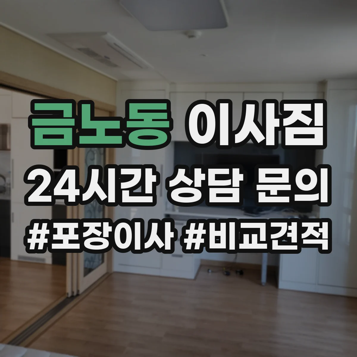 금노동 이사짐