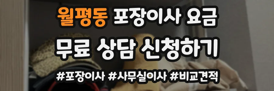 월평동 포장이사 요금