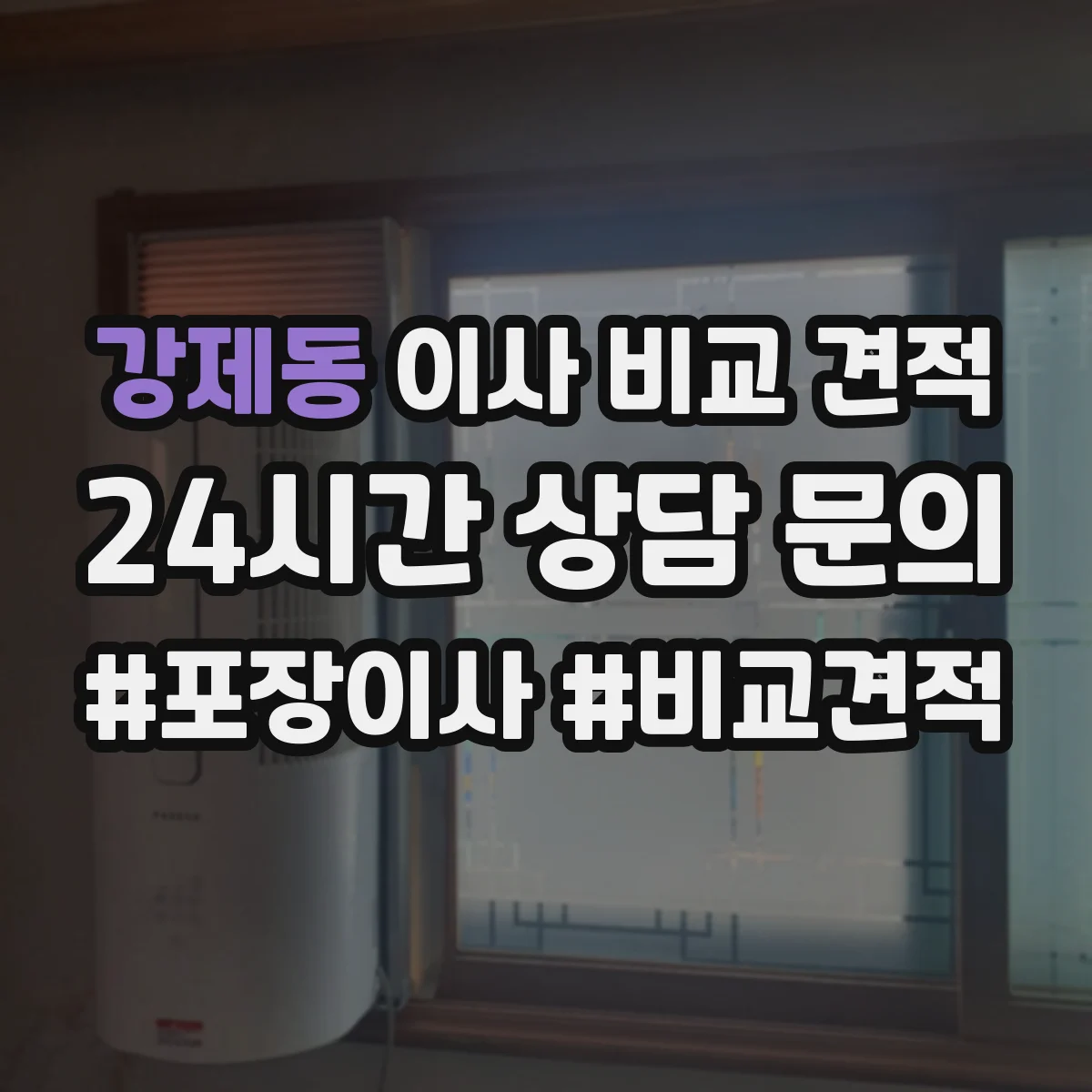 강제동 이사 비교 견적