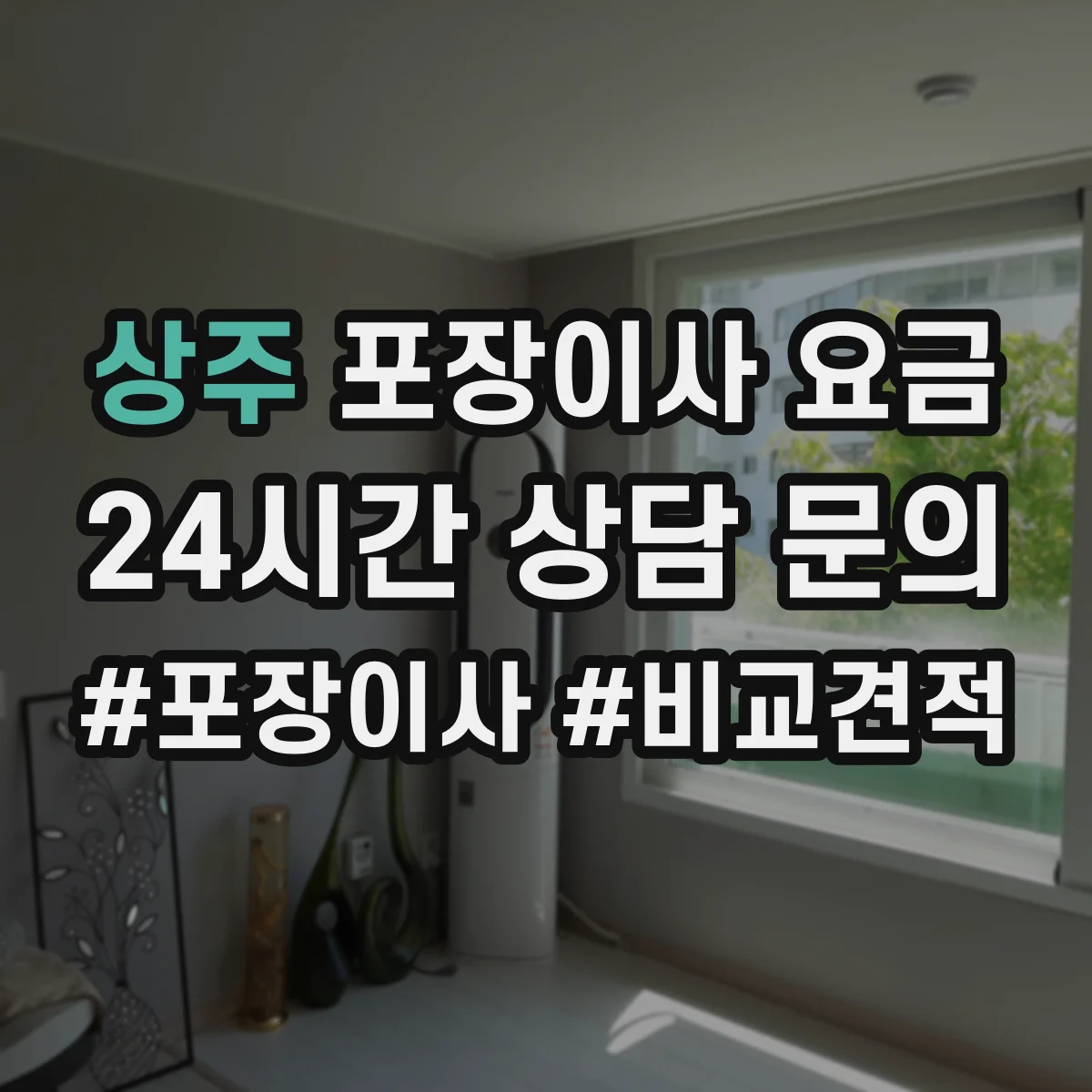 상주 포장이사 요금