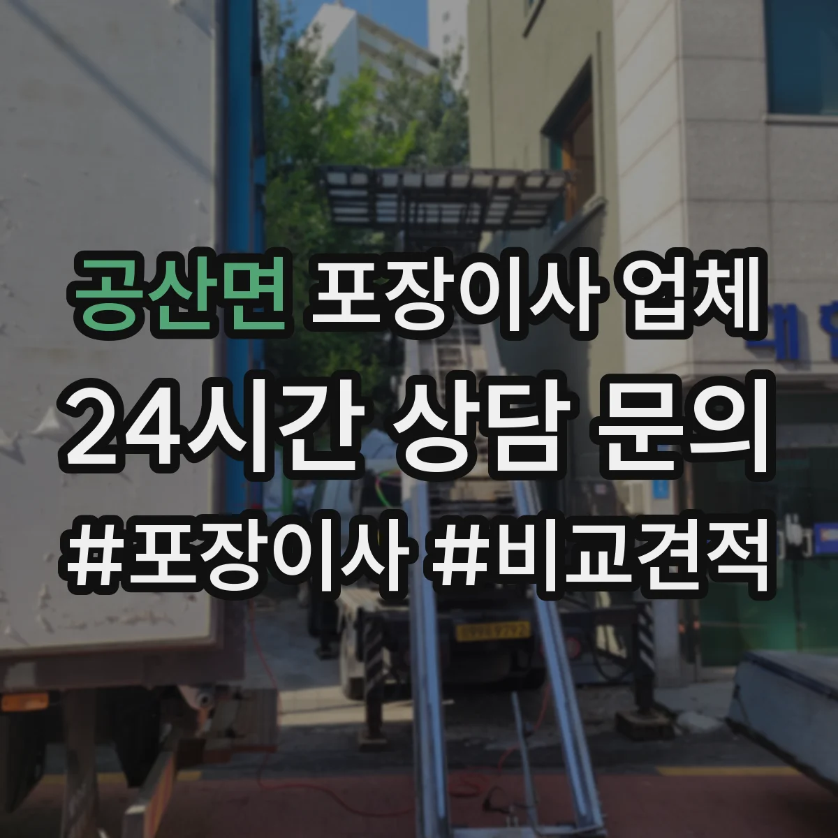 공산면 포장이사 업체