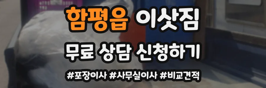 함평읍 이삿짐