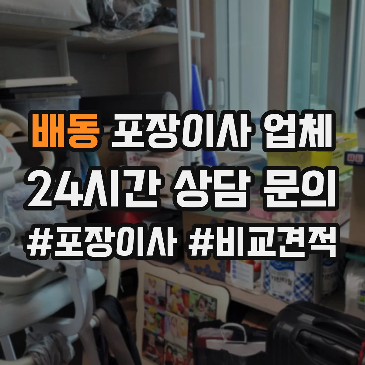배동 포장이사 업체
