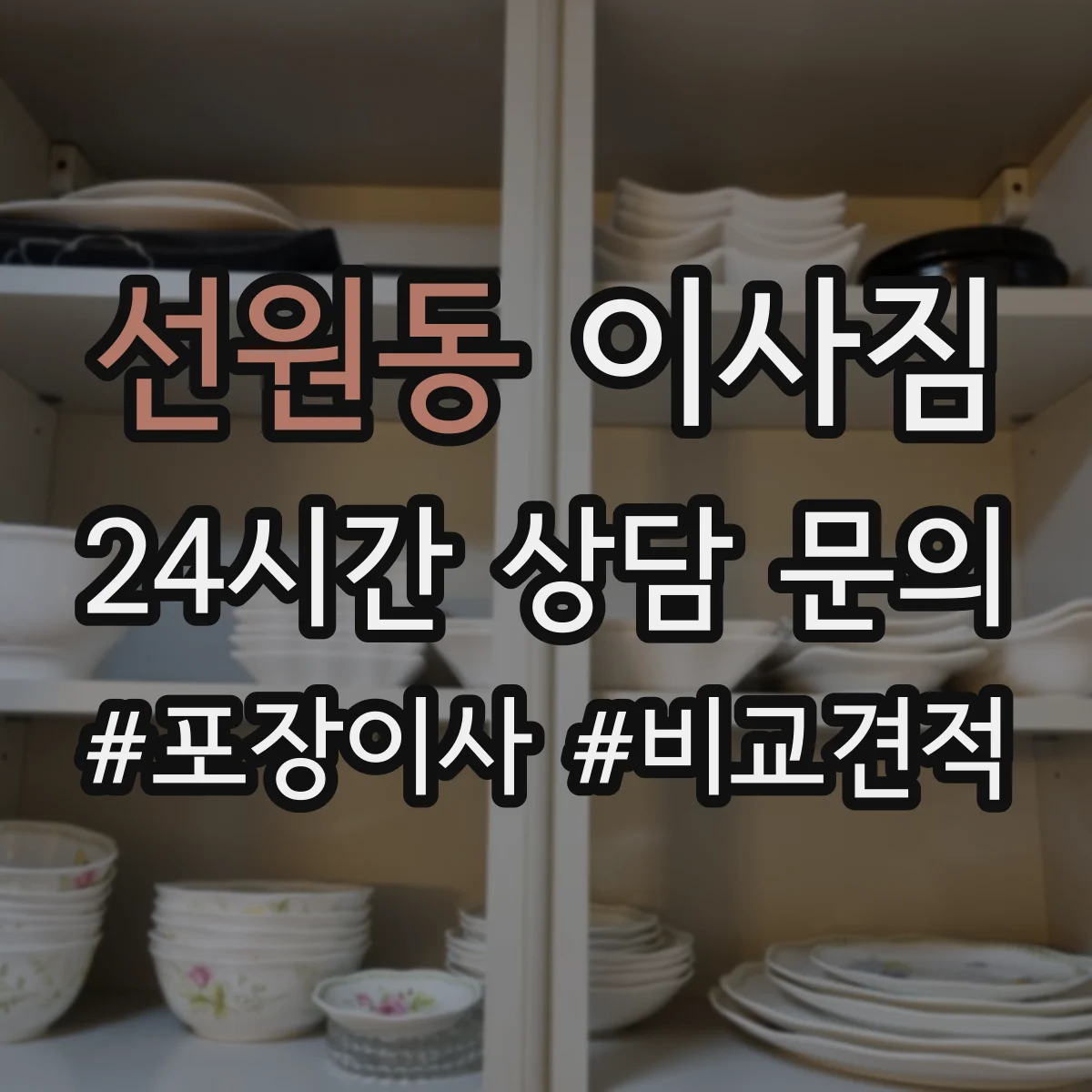 선원동 이사짐