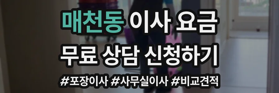 매천동 이사 요금