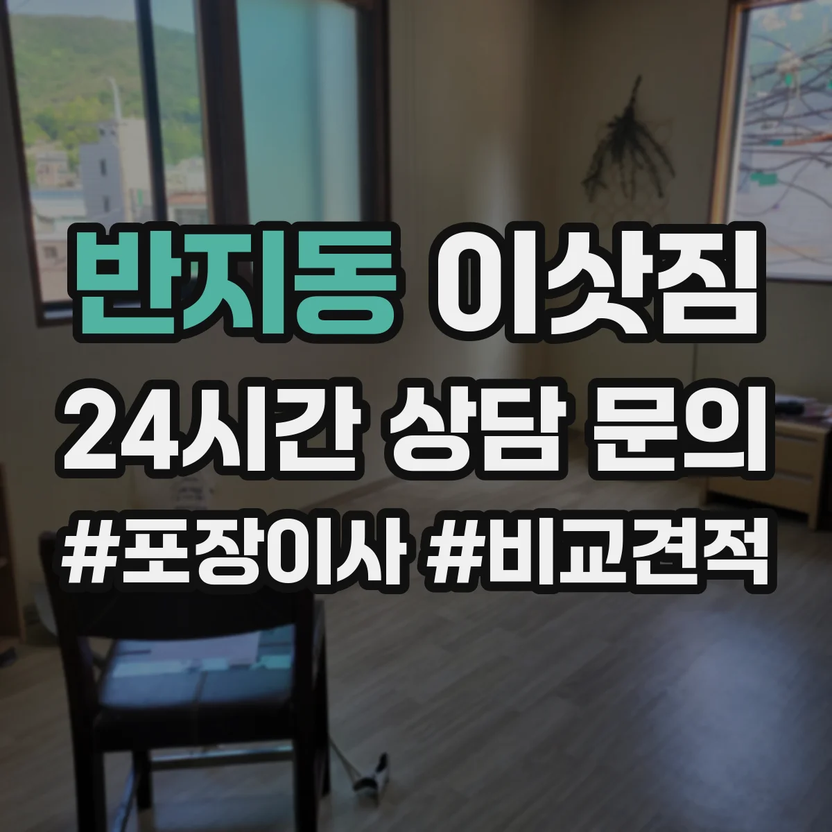 반지동 이삿짐