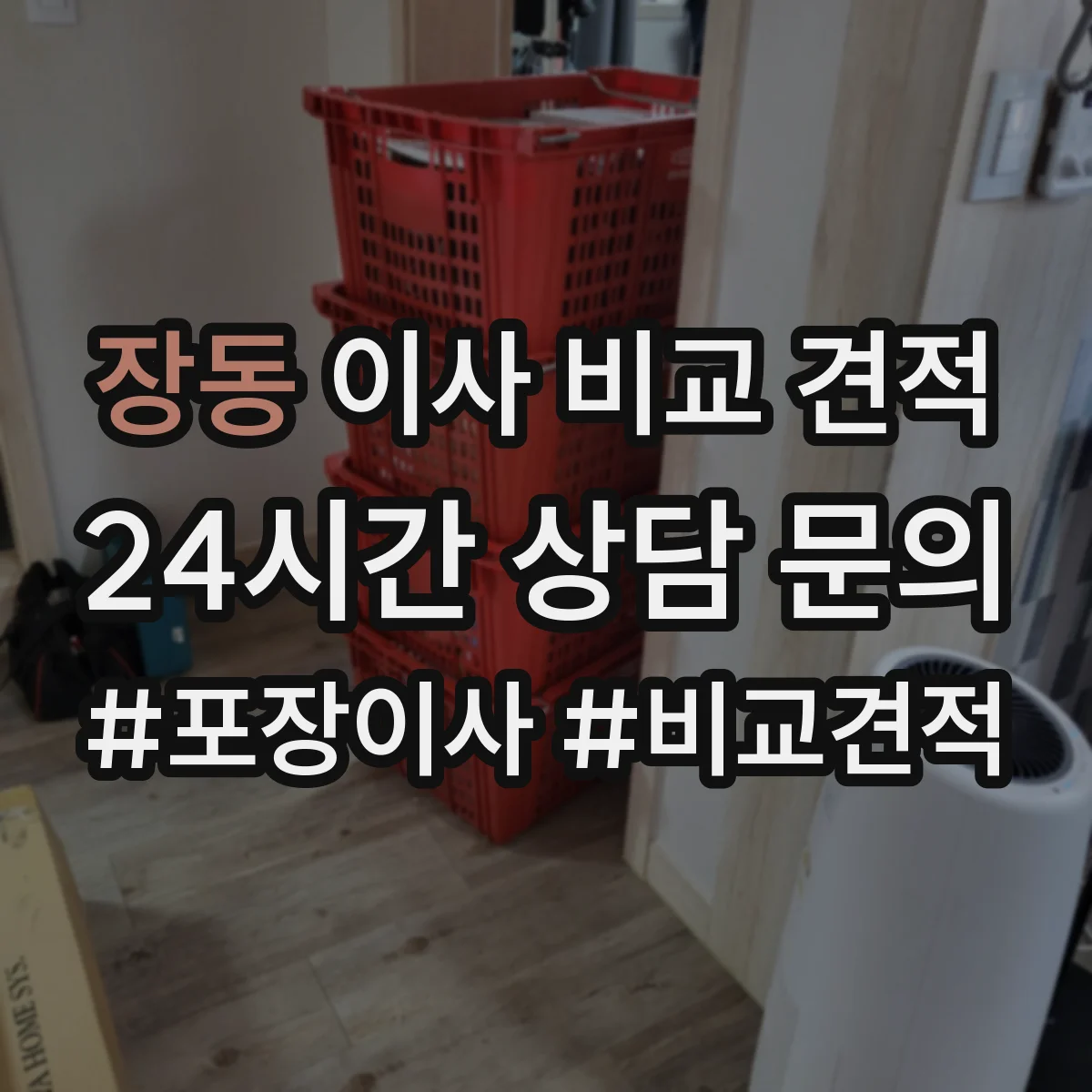 장동 이사 비교 견적