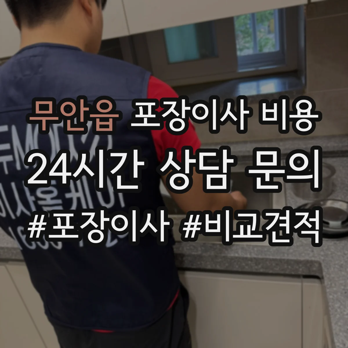 무안읍 포장이사 비용