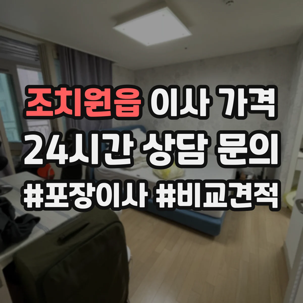 조치원읍 이사 가격
