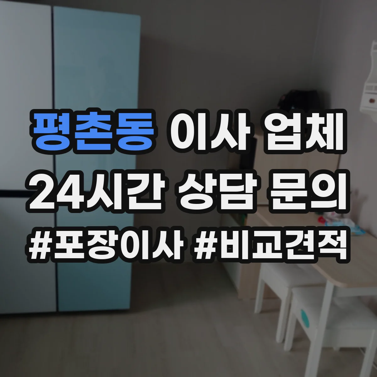 평촌동 이사 업체