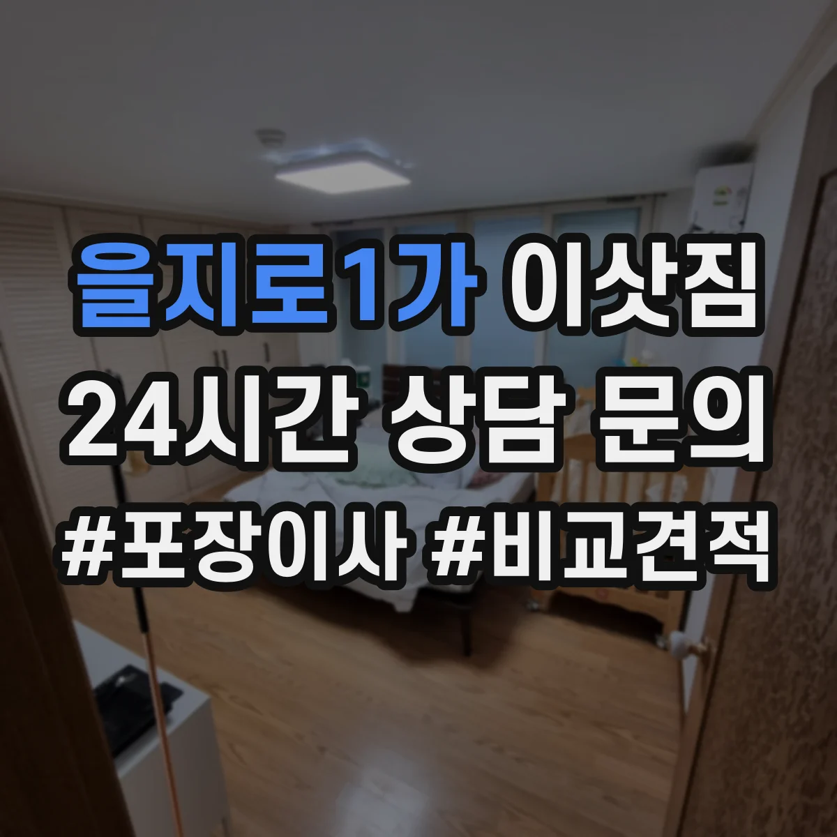 을지로1가 이삿짐